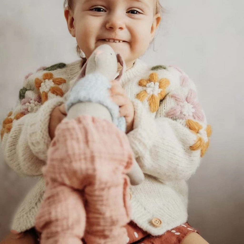 Knitted Thin Sweater Cardigan for Girls