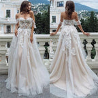 Plus Size New Sexy Lace Tube Top Wedding Dress