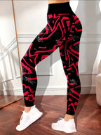 Christmas Turkey Pattern Women's Digital Print Leggings