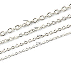 304 316 Stainless Steel Cross Welded Chain Necklace