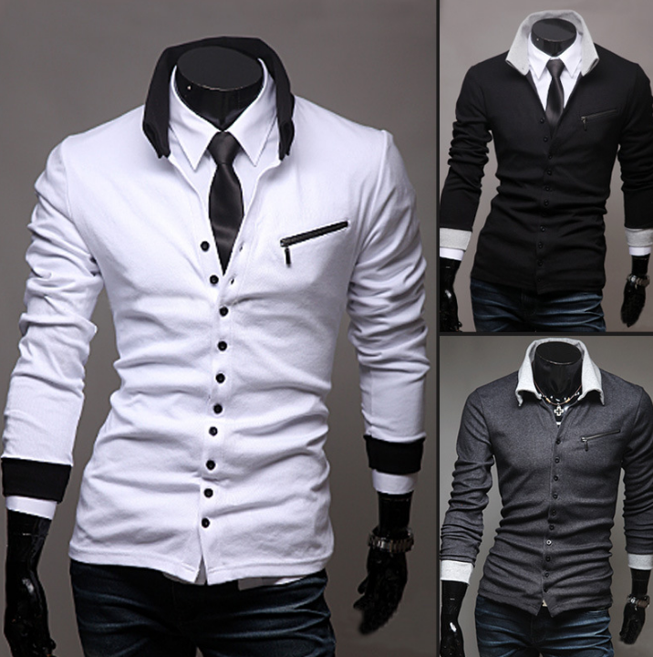 Men's Slim Knitted Cardigan Sweater