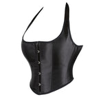 New Black Strapless Women's Corset Top for E-commerce