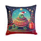 Turtle Christmas Throw Pillow