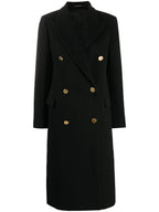 Fashionable Double-Breasted Lace-Up Slim Fit Coat