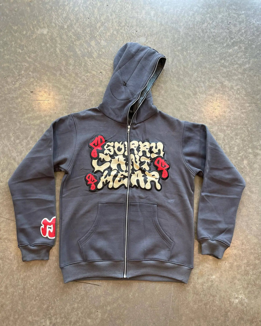 Goths Letter Unisex Hoodie | Streetwear