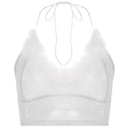 Spring 2020 V-Neck Sexy Glitter Camisole Top