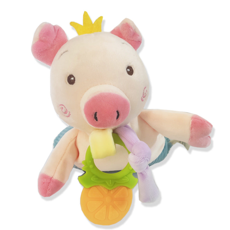 Comfort Towel Beanie Doll for Baby Education Toy | Embroidered Cap