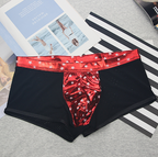 Gold Foil Star Print Shorts - Women's Underwear