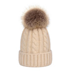 Women's Autumn Winter Wool Ball Fashion Hat | Embroidered Cap