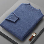 Men's Casual Half Turtleneck Cashmere Sweater