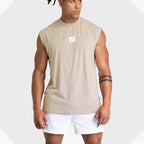 Men's Fitness Tank Top - Loose-Fit Muscle Shirt
