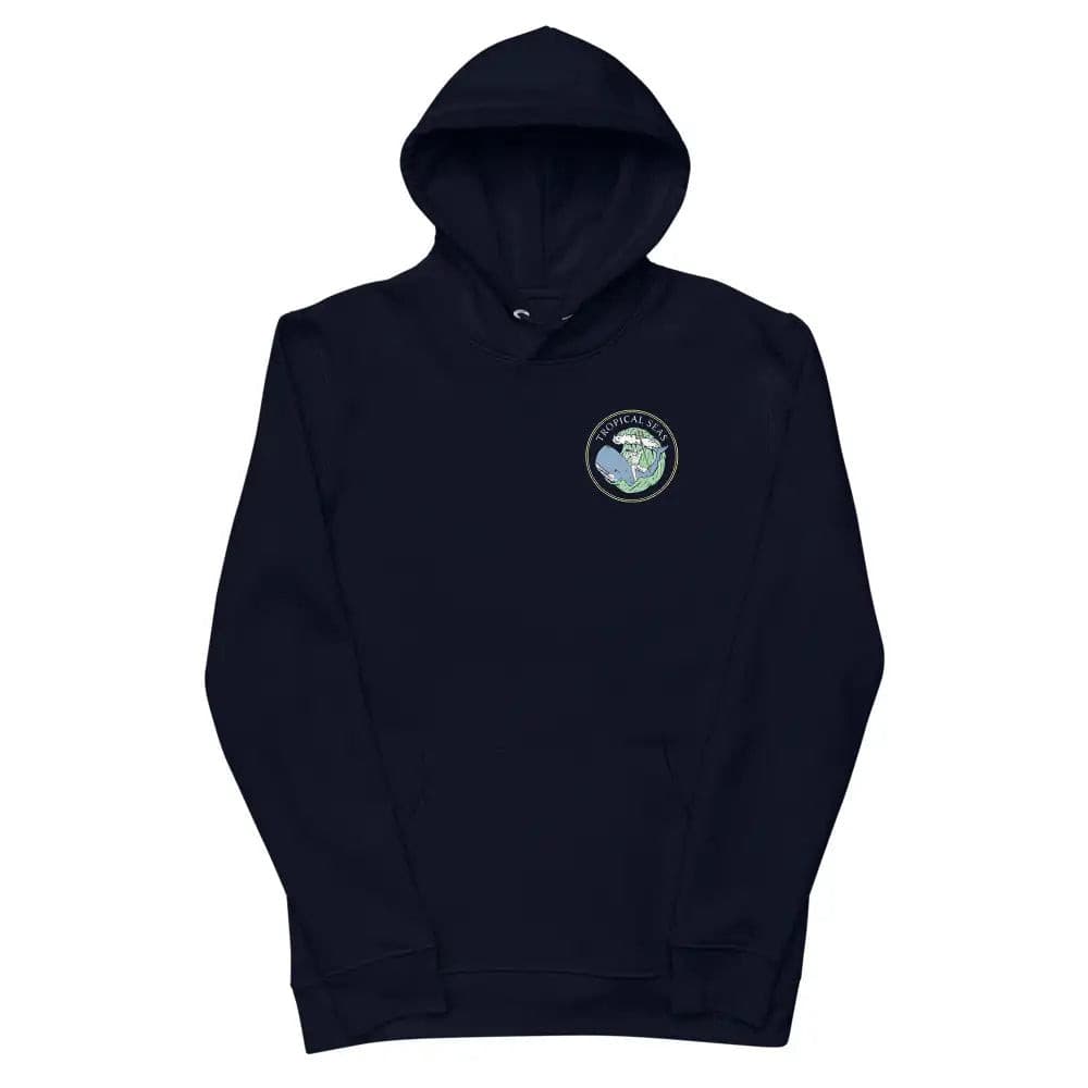 Neptune’s Whale Ride Unisex essential eco hoodie | Streetwear