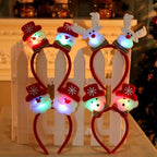 Christmas Headband with Lights - Fun Party Accessory