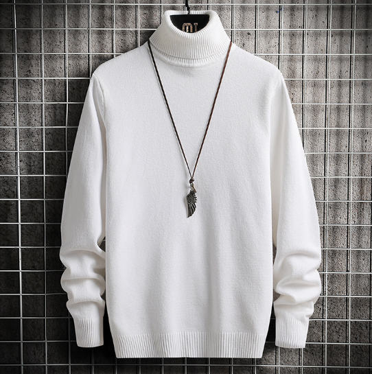 Winter Casual Loose Half Turtleneck Sweater for Youth