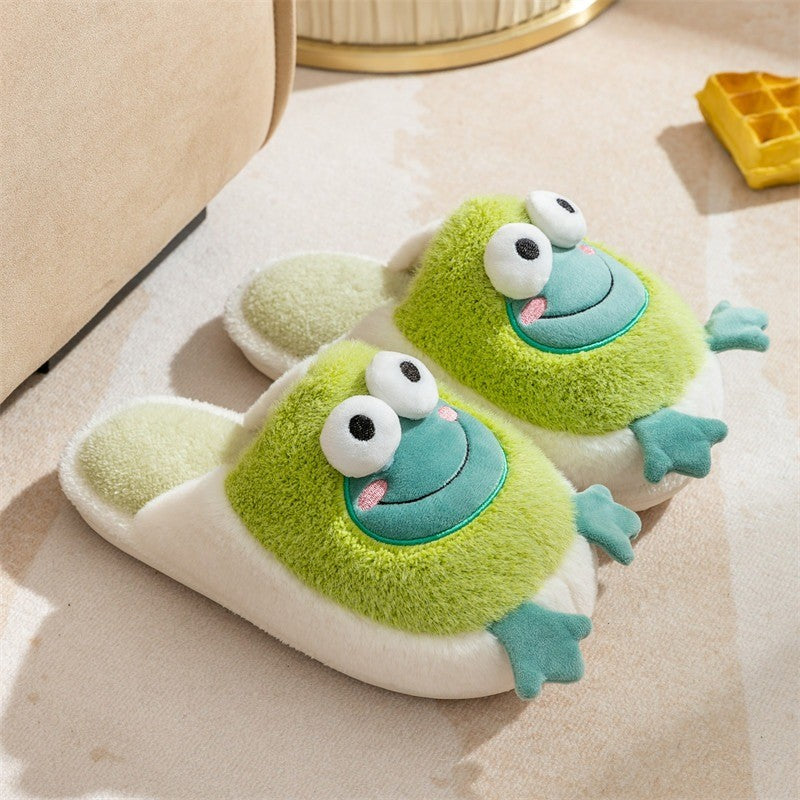 Kawaii Lady's Sweater with Funny Design & Slippers (One Pair)