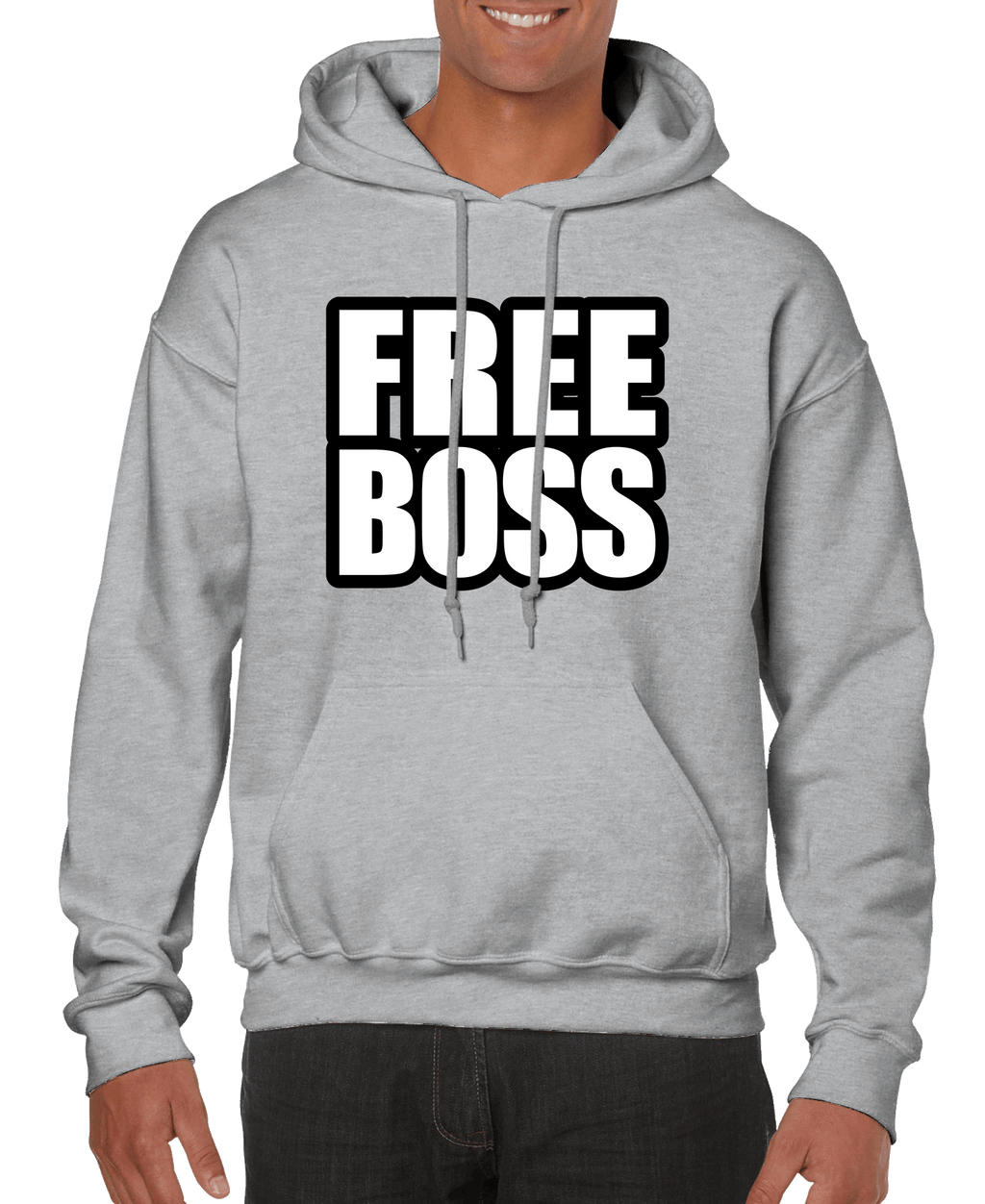 Free Boss Men’s Hoodie | Streetwear