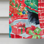 Scottish Terrier Christmas House Flag