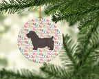 Glen of Imal #1 Merry Christmas Ceramic Ornament
