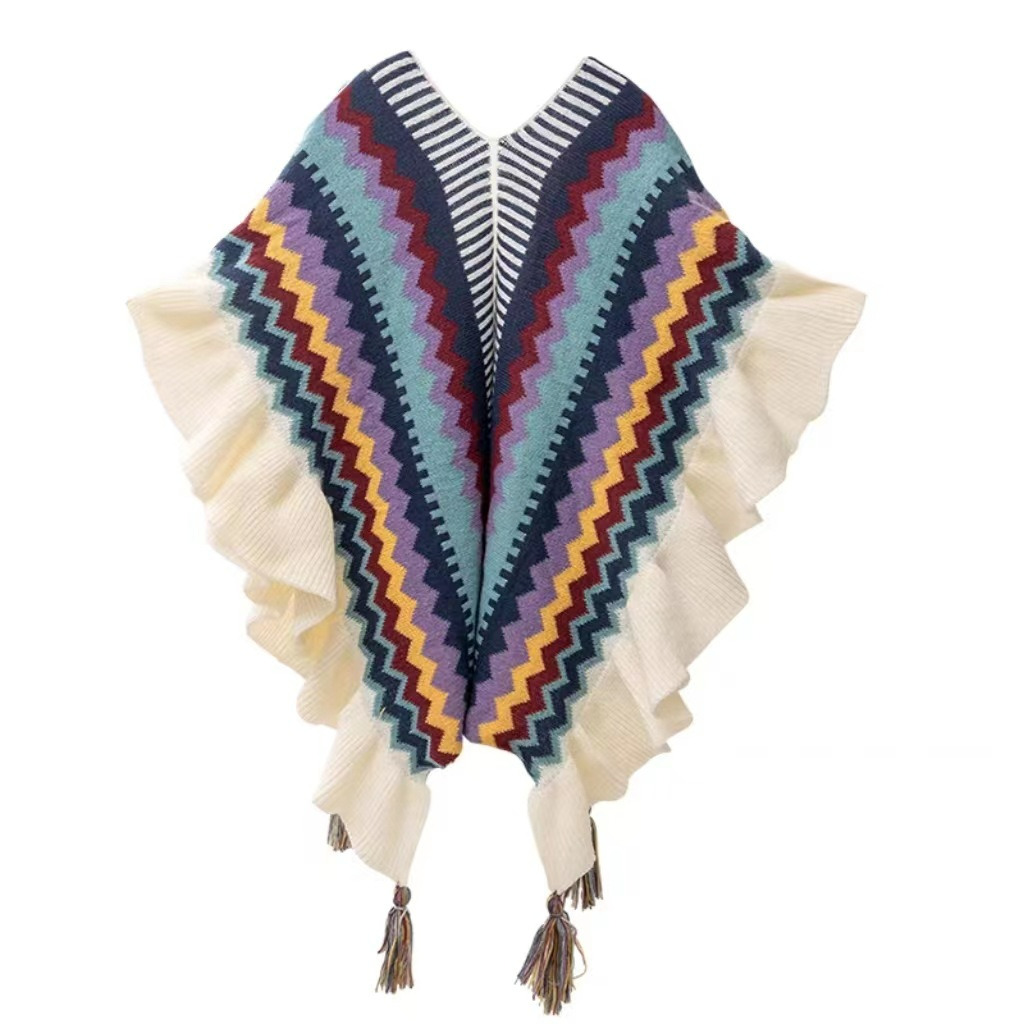 Ethnic Style Knitted Cardigan