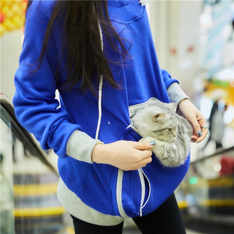 Women's Pullover Hoodie Sweatshirt for Small Pets | Streetwear