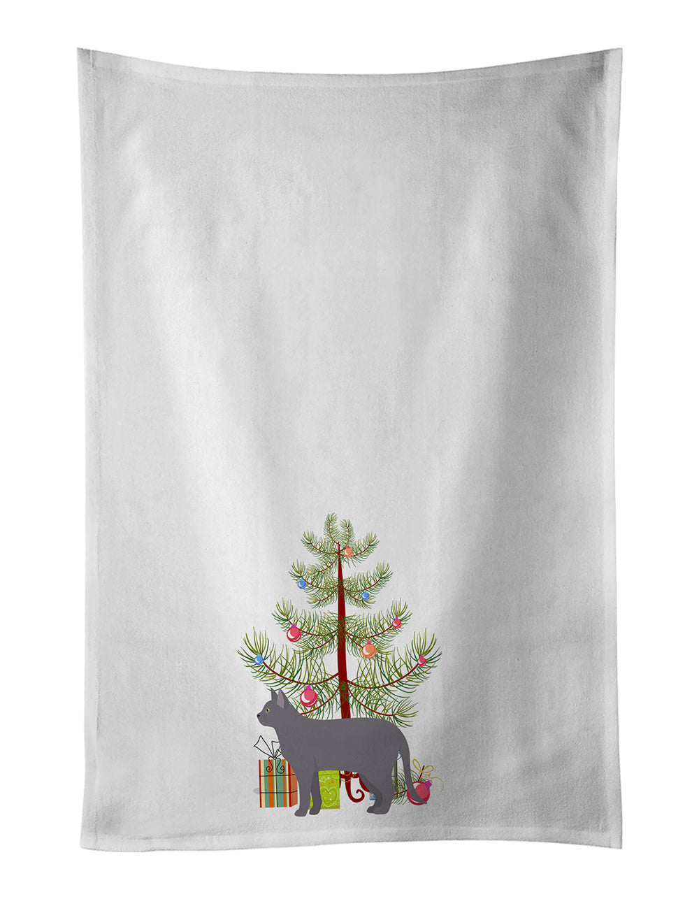 Korat Cat Christmas Kitchen Towel Set of 2