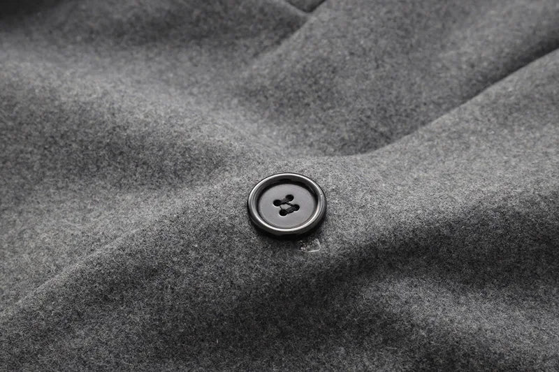Men's High-Quality Slim Fit Winter Wool Jacket