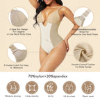 Backless Body Shaping T-Back Corset Jumpsuit