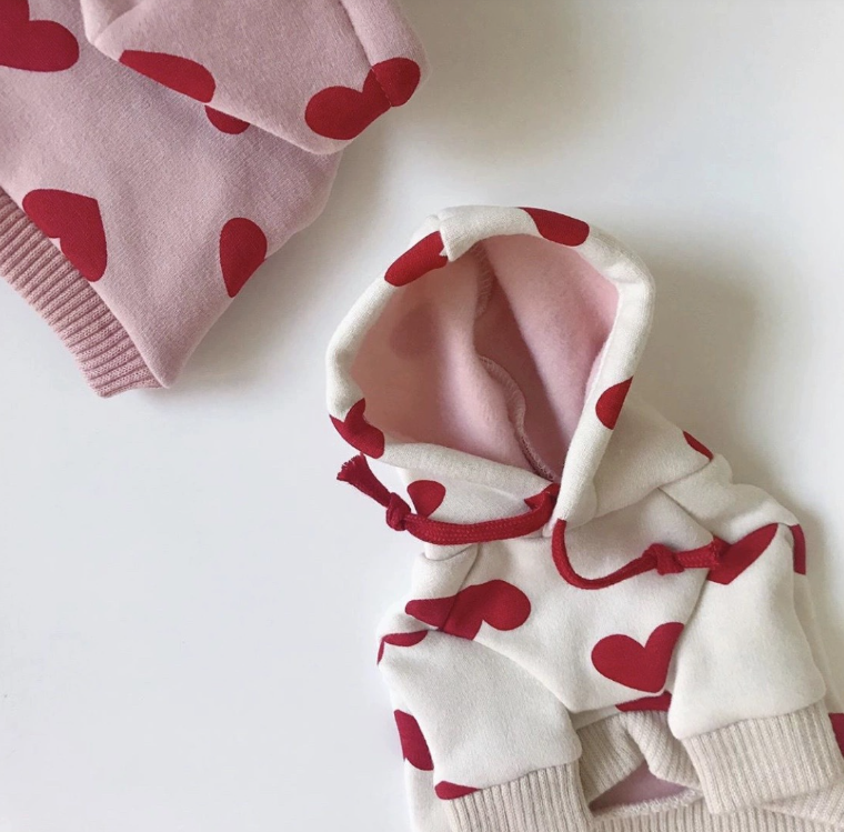 Printed Love Sweater Pet