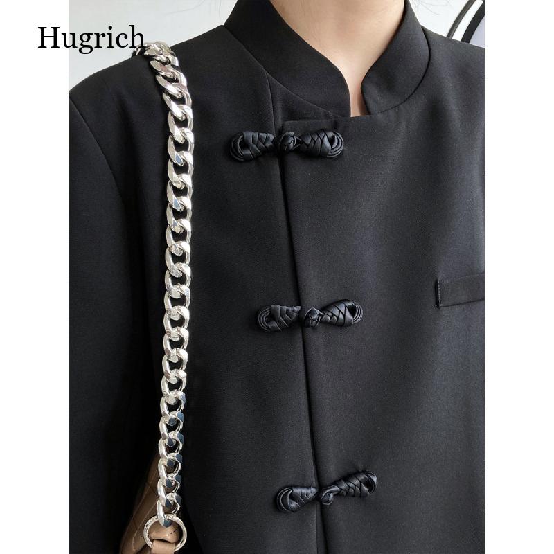 Retro Stand Collar Suit Coat for Women - 2022 Design
