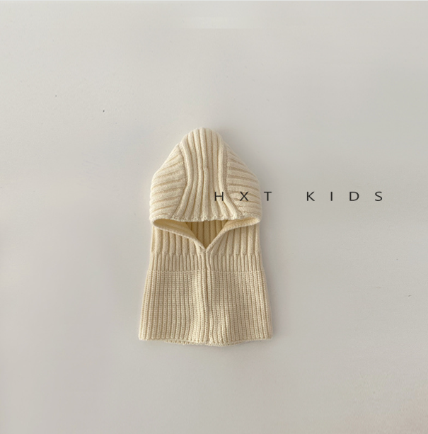 Warm Wool Neck Wrap and Hat Set | Embroidered Cap