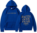 Faith Over Fear Christian Hoodie | Faith Streetwear