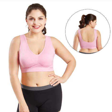 Plus Size Seamless Push-Up Bralette