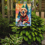 Golden Retriever Christmas Garden Flag