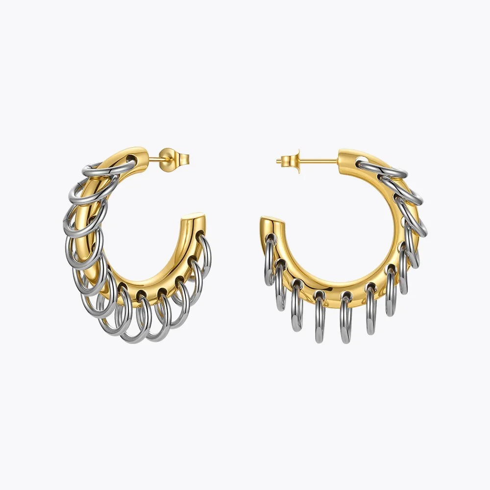 Aurora C-Hoop Earrings | Jewelry