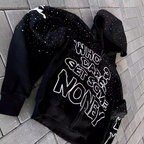 High-Street Letter Print Hoodie | Streetwear