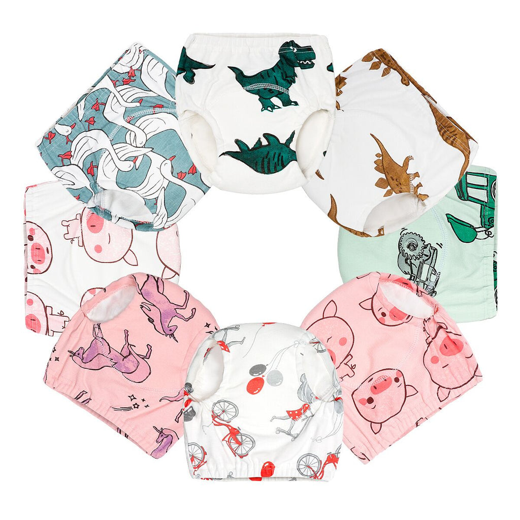 Washable Cotton Baby Toilet Training Panties