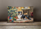 Australian Shepherd Cozy Christmas Throw Pillow