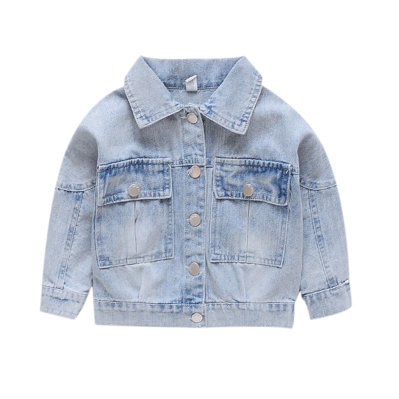 Cute All-Match Denim Jacket for Girls