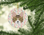 Dragon Li Cat Christmas Ceramic Ornament