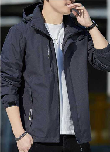 Men's Lightweight Windbreaker Jacket for Outdoor Sports
