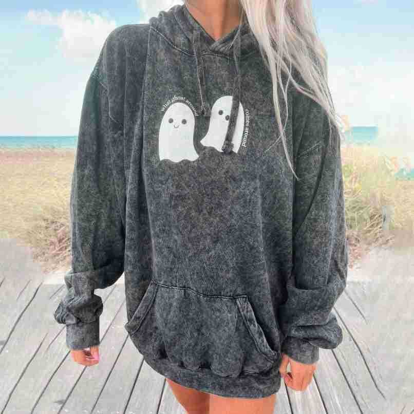 Casual Women's Hoodie Sweater with Letter Print | Streetwear