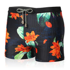 Men's Tropical Print Swim Trunks