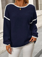 Cozy Pullover Sweater for Fall and Winter | Streetwear