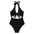 2024 Women's Sexy Halter One-Piece Swimsuit in Multi-Color