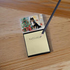 Finnish Lapphund Cozy Christmas Sticky Note Holder