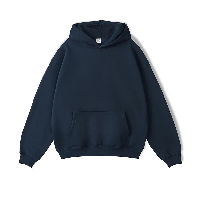 Hooded Plain Sweater