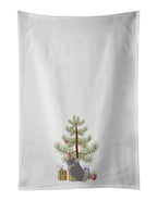 Beige Wellman Chinchilla Merry Christmas Kitchen Towel Set of 2