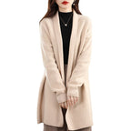 Wool Fashion Top for Women Over Windbreaker