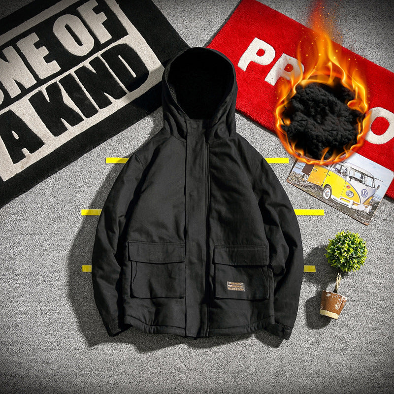 Men's Windproof Military Parka - Thick Casual Jacket
