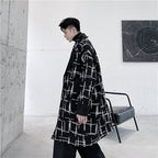 2023 Men's Casual Business Wool Blend Overcoat Jacket